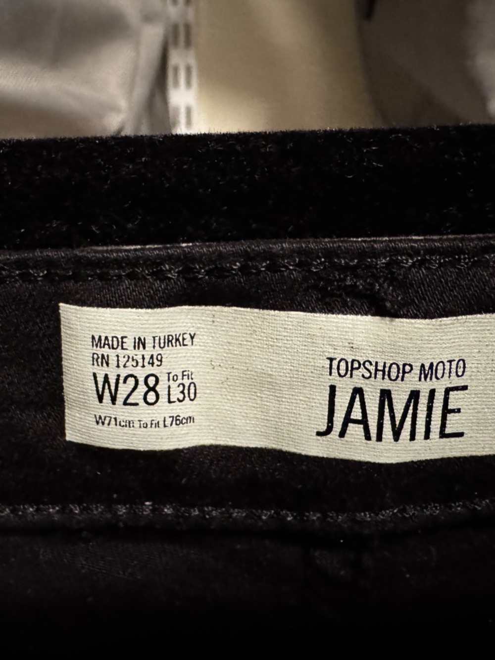 Nordstrom TopShop Moto Jamie (High Rise)